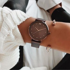 MVMT Women’s Watch “Dot” Collection, 36MM in “vibe purple” NW